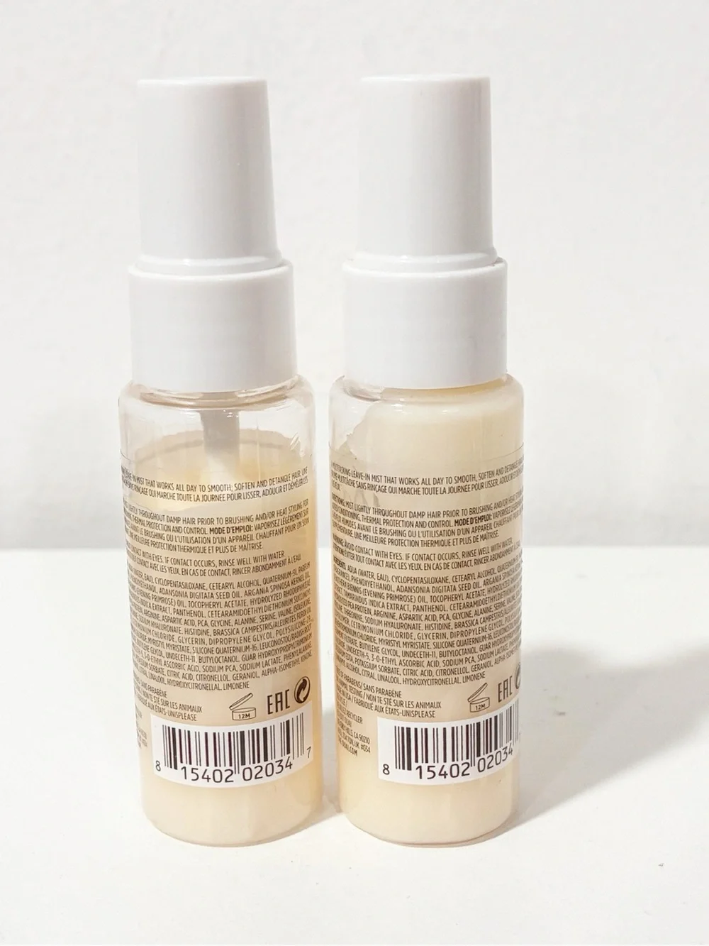 Ouai Leave In Conditioner .84oz Mini Travel Size Lot of 2